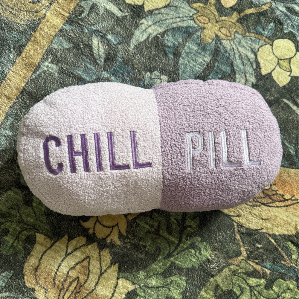 Chill Pill Pillow with Microwaveable Heat Pad